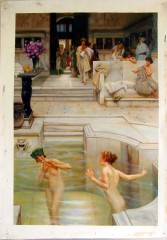 A Favorite Custom : Lawrence Alma Tadema