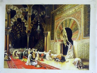 Interior of the Mosque at Cordova : Edwin Lord Weeks