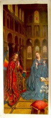 The Annunciation : Jan van Eyck