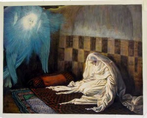 The Annunciation : James Tissot