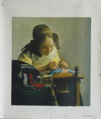 The Lacemaker : Jan Vermeer