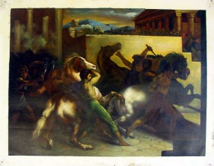 The Race of the Barbary Horses : Théodore Géricault