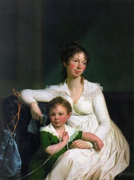 A Noblewoman with her Son Jens Juel