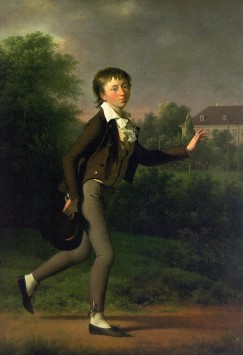 A Running Boy Jens Juel