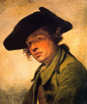 A Young Man in a Hat Jean Baptiste Greuze
