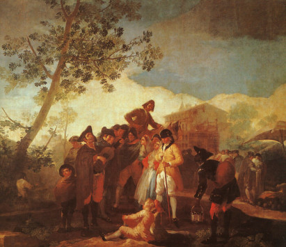 Blind Man Playing the Guitar Francisco Goya