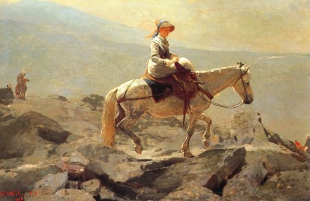 Bridle Path, White Mountains Winslow Homer
