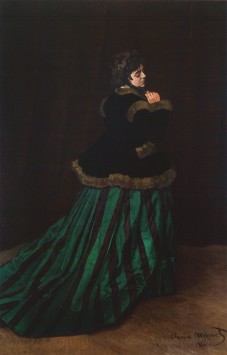 Camille Doncieux : The Woman in the Green Dress Claude Monet