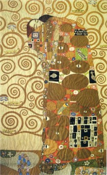 Cartoon for the Frieze of the Villa Stoclet in Brussels: Fulfillment Gustav Klimt