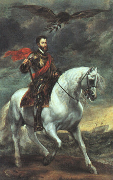 Emperor Charles V Anthony van Dyck