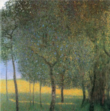 Fruit Trees Gustav Klimt