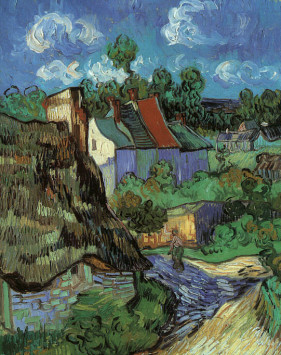 Houses in Auvers Vincent Van Gogh