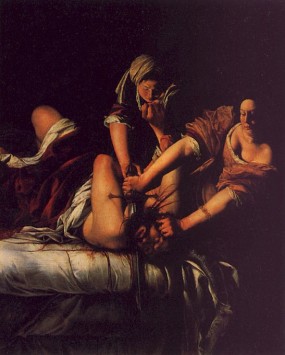 Judith and Holofernes Artemisia Gentileschi