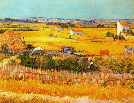 La Crau Vincent Van Gogh