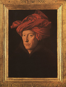 A Man in a Turban Jan Van Eyck
