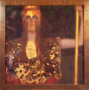 Minerva : Pallas Athena Gustav Klimt