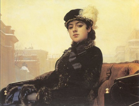 Portrait of a Woman Ivan Kramskoi