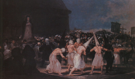 Procession of Flagellants on Good Friday Francisco Goya