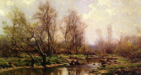 River Landscape Hugh Bolton Jones