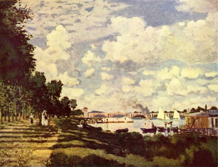 Seine Basin with Argenteuil Claude Monet