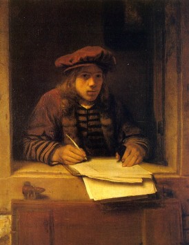 Self Portrait of Samuel Dirksz van Hoogstraten