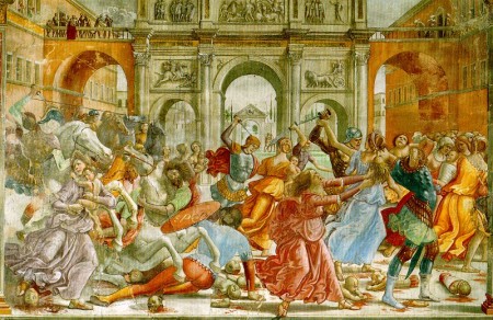 Slaughter of the Innocents Domenico Ghirlandaio