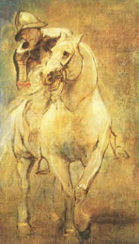 Soldier on Horseback Anthony van Dyck