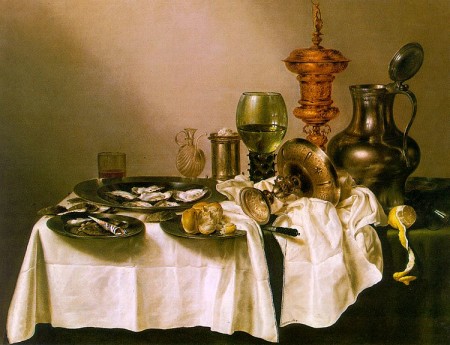 Still Life with a Gilt Goblet Willem Claeszoon Heda