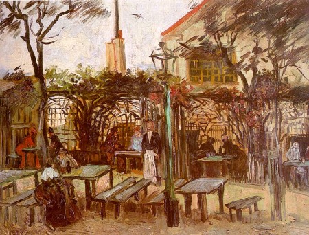 Terrace of the Cafe on Montmartre Vincent Van Gogh