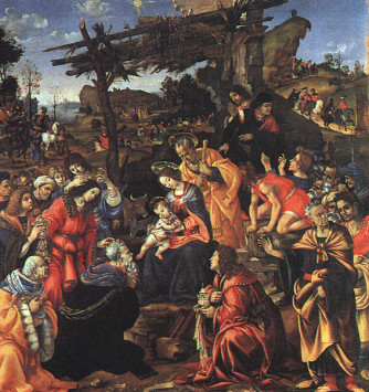 The Adoration of the Magi Filippino Lippi