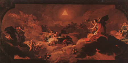 The Adoration of the Name of the Lord Francisco Goya