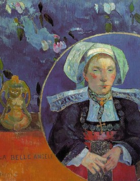 The Beautiful Angele Paul Gauguin