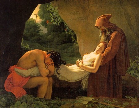 The Burial of Atala Anne-Louis Girodet