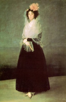 The Countess of El Carpio Francisco Goya