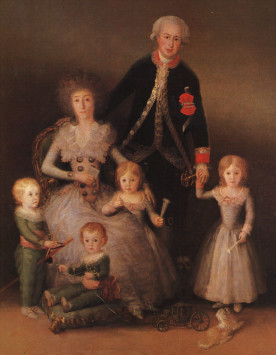 The Duke and Duchess of Osuna and their Children Francisco Goya