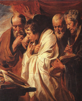The Four Evangelists Jacob Jordaens
