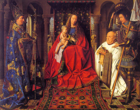 The Madonna of Canon van der Paele Jan Van Eyck