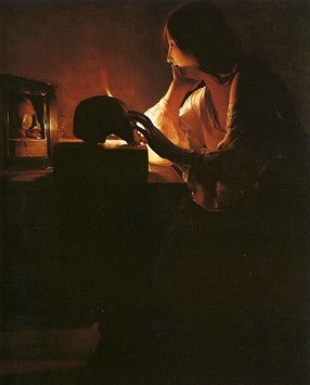 The Repentant Magdalen Georges de La Tour