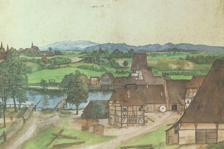 The Wire-drawing Mill Albrecht Durer