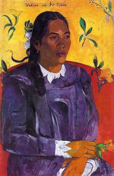 Vahine No Te Tiare Paul Gauguin