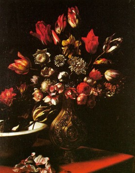 Vase of Flowers, Carlo Dolci
