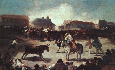 Village Bullfight Francisco Goya