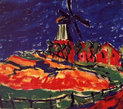 Windmill, Dangast Erich Heckel