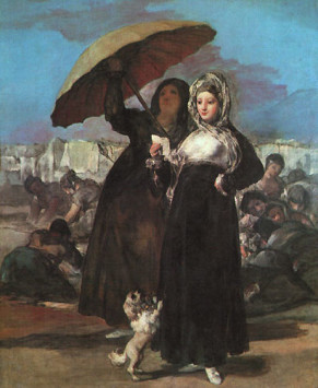 Young Majas The Love Letter Francisco Goya