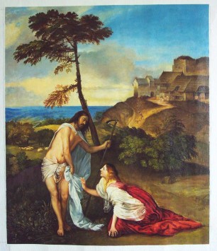 A Reproduction of Noli Me Tangere Titian