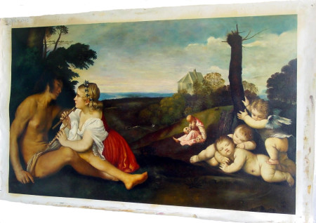 A Reproduction of The Three Ages of Man Titian