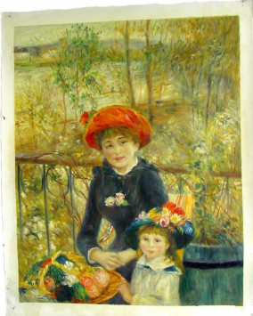 A reproduction of "On the Terrace" Pierre Renoir