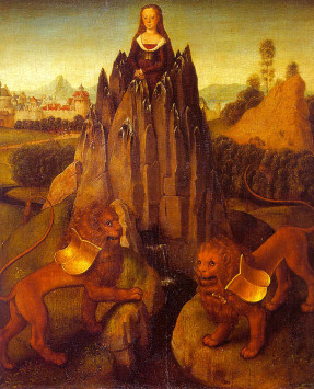 Allegory of Chastity Hans Memling