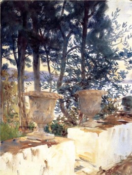 Corfu : The Terrace John Singer Sargent