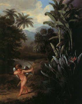 Cupid Inspiring the Plants with Love Philip Reinagle